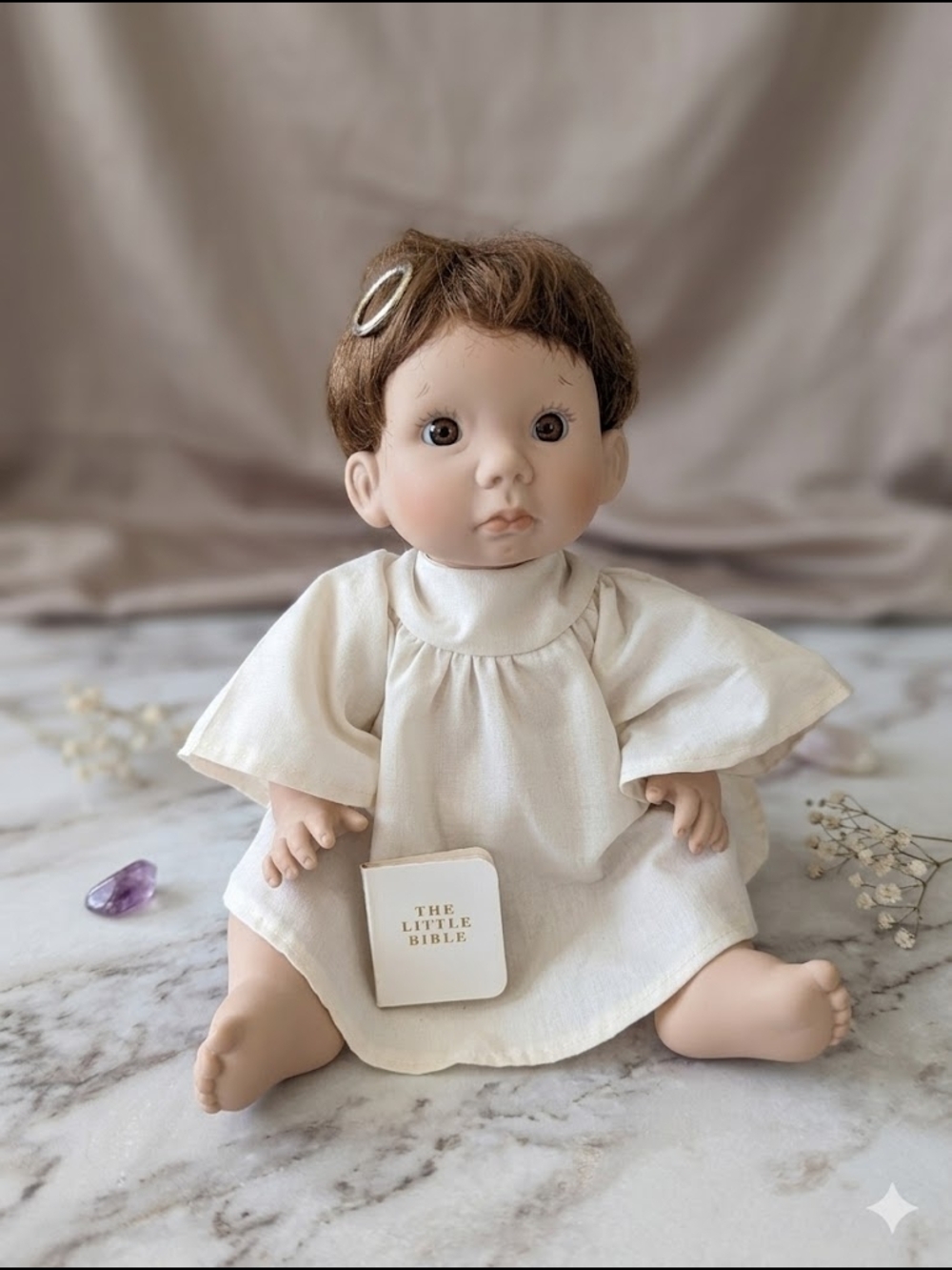 Vintage Lee Middleton "Little Angel" Baby Doll – Original 1979 Sculpt